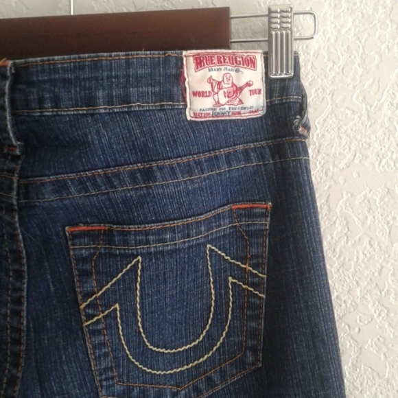 True Religion Straight Jeans Size 28 - Picture 3 of 7